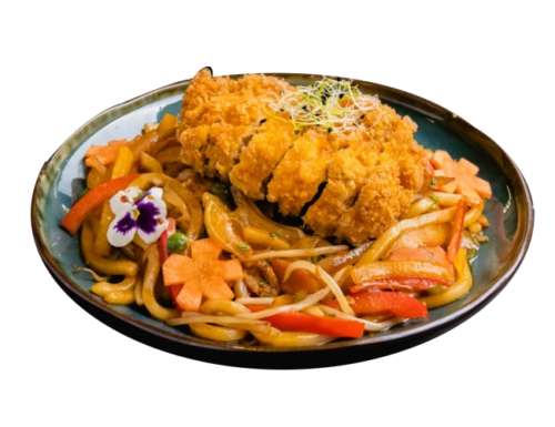 Konnichiwa Restaurant Japonais Bordeaux Centre Yaki Udon Poulet Frit A La Japonaise